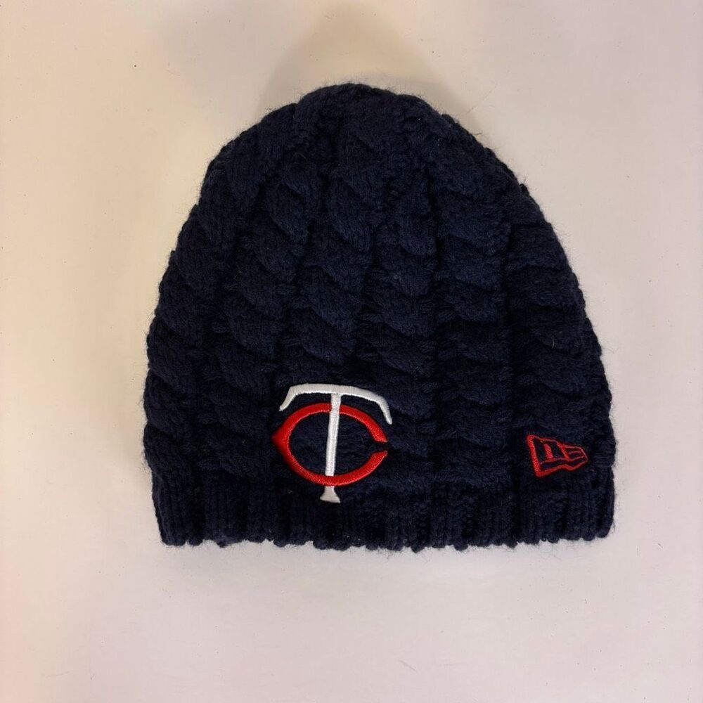 MLB Minnesota Twins‎ Baseball Blue Knit Winter Hat Women’s